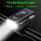 Draagbare fietsverlichting - Bikeono oplaadbare zaklamp - Waterdicht fiets licht koplamp - USB interface